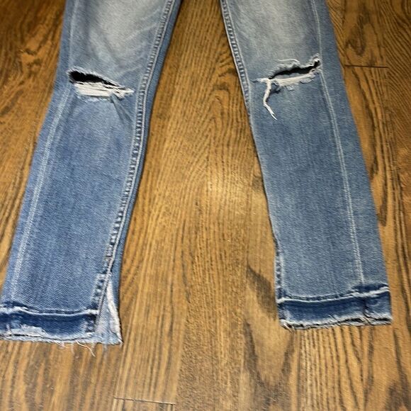 EUC! Treasure and Bond Distressed Mid-Rise Skinny Ankle Jeans - Size 24 - Picture 4 of 11